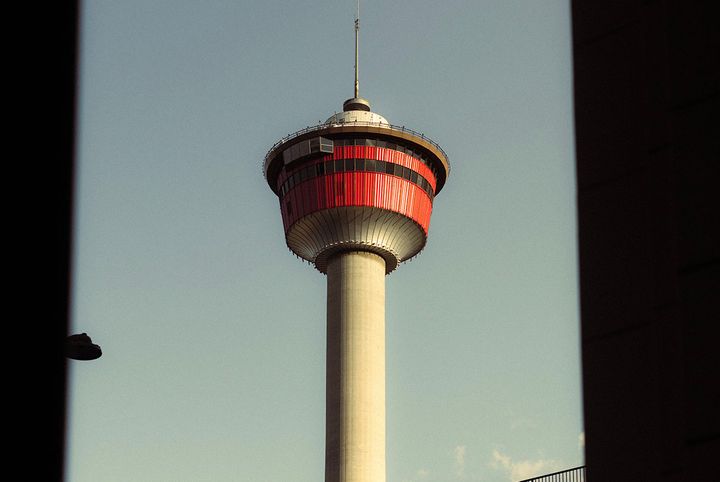 Dining at the Calgary Tower